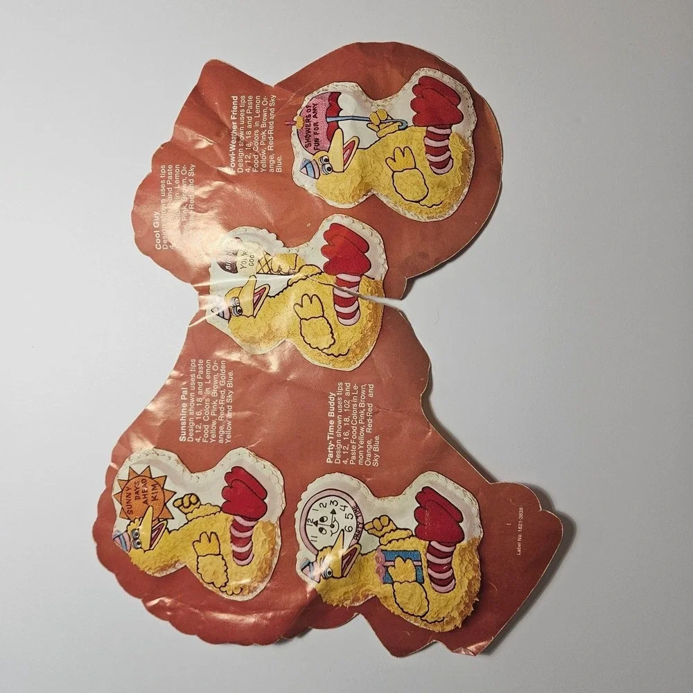 Vintage 1983 Wilton Big Bird Cake Pan‎ Sesame Street Muppets Aluminum 2105-3858